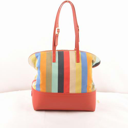 8BN232 Fendi Autunno Inverno 2012 Pequin Borsa 8BN232 Red